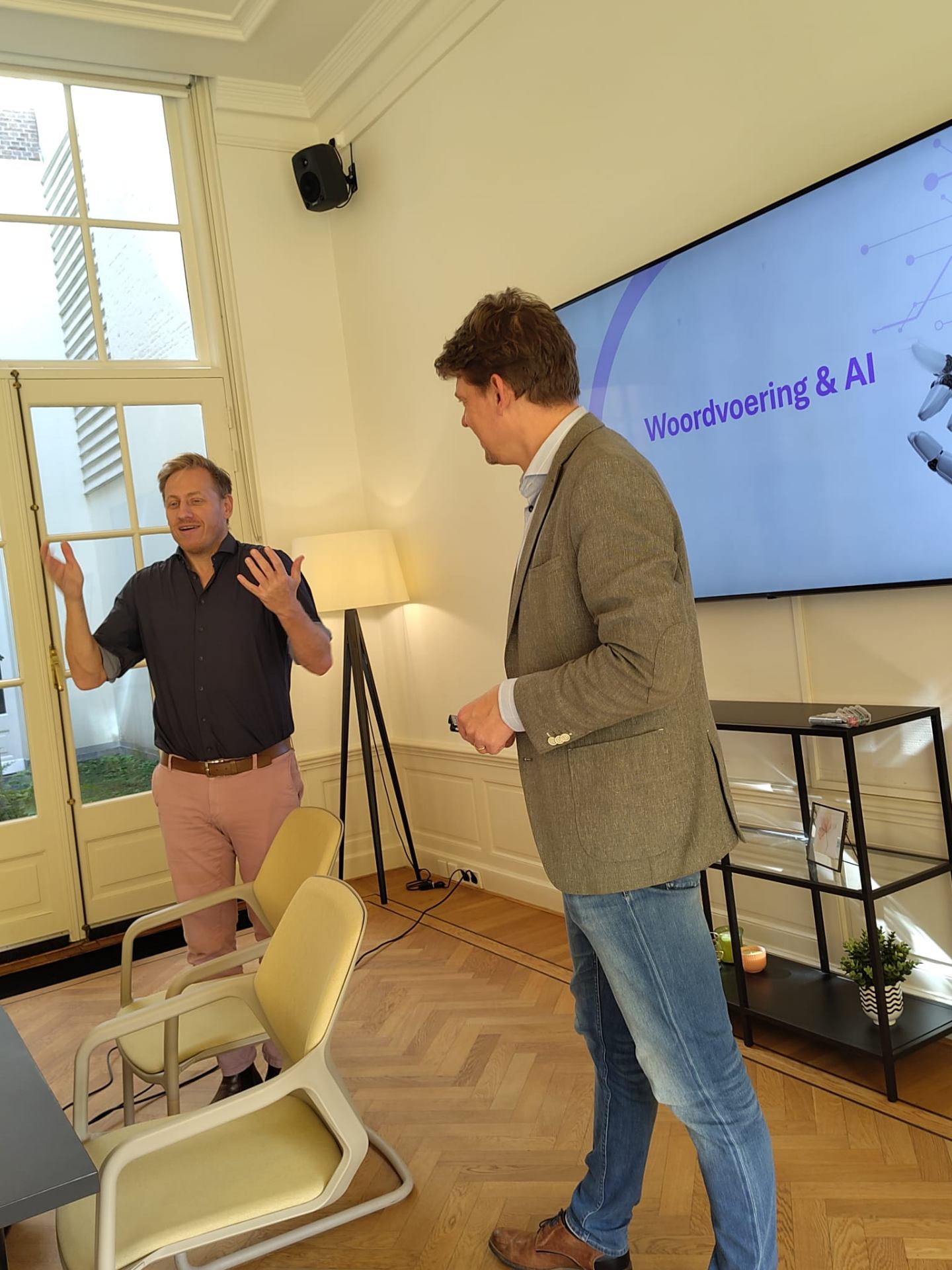 Franc presenteert de training Issuemanagement met AI